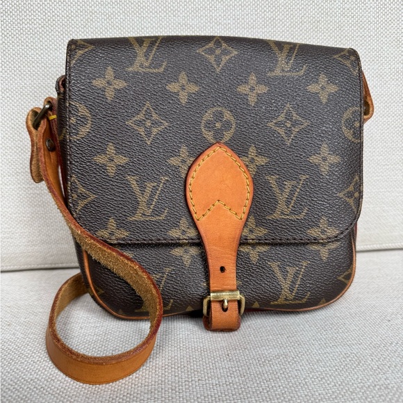 Louis Vuitton Handbags - Louis Vuitton Cartouchiere PM Small Vintage Monogram Crossbody Bag Purse